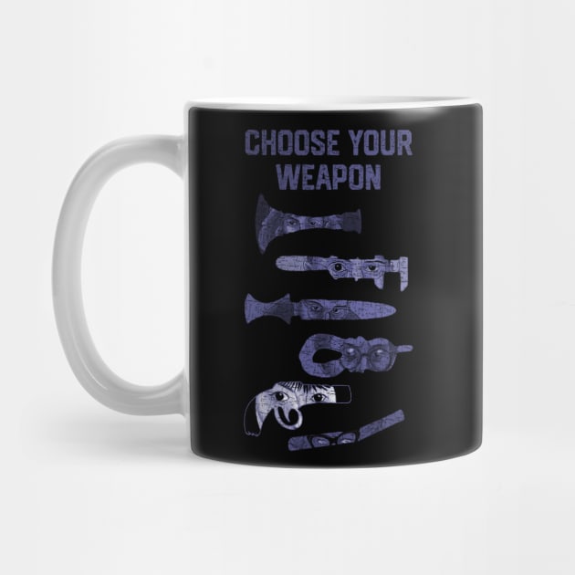 Choose Your Weapon Clue Movie by Viinlustraion